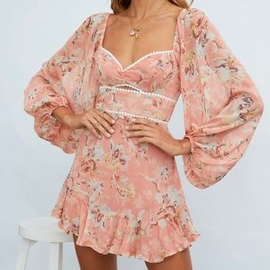 Hello molly peach dress